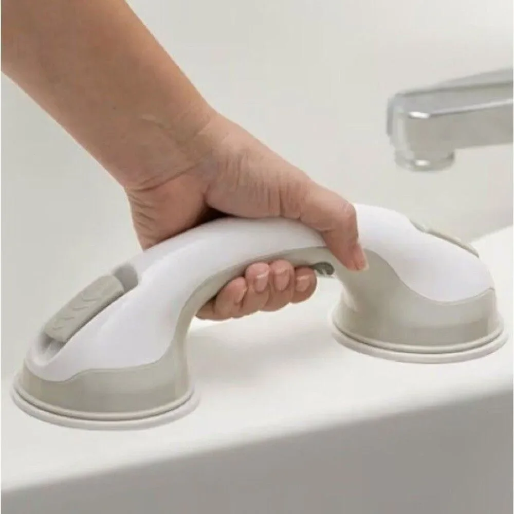 MHI Safe-er-Grip New Bathtub and Shower Handle White/Grey balance assist